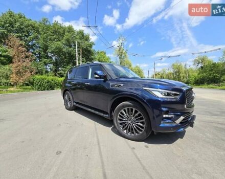 Синій Інфініті QX80, об'ємом двигуна 5.55 л та пробігом 20 тис. км за 61000 $, фото 33 на Automoto.ua