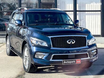 Інфініті QX80 2015 у Києві на Automoto.ua Синій Інфініті QX80, об'ємом двигуна 5.6 л та пробігом 230 тис. км за 27690 $, фото 1 на Automoto.ua