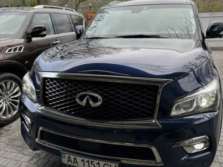 Синій Інфініті QX80, об'ємом двигуна 0.56 л та пробігом 110 тис. км за 35500 $, фото 1 на Automoto.ua