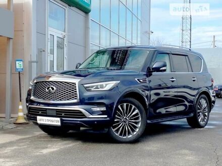 Синій Інфініті QX80, об'ємом двигуна 5.55 л та пробігом 157 тис. км за 35700 $, фото 1 на Automoto.ua