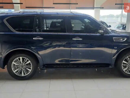 Синій Інфініті QX80, об'ємом двигуна 5.6 л та пробігом 120 тис. км за 45000 $, фото 1 на Automoto.ua