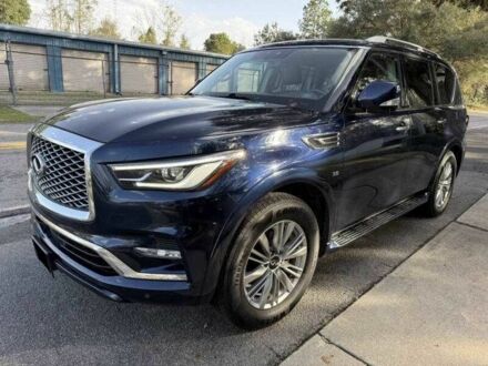 Инфинити QX80 2019 в Львове на Automoto.ua Синий Инфинити QX80, объемом двигателя 5.6 л и пробегом 87 тыс. км за 9300 $, фото 1 на Automoto.ua