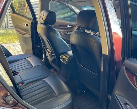 Красный Инфинити EX 25, объемом двигателя 2.5 л и пробегом 196 тыс. км за 13500 $, фото 11 на Automoto.ua