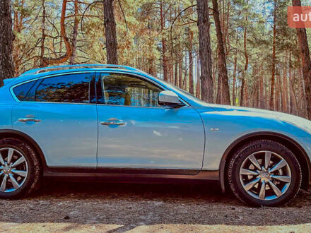 Синий Инфинити EX 25, объемом двигателя 2.5 л и пробегом 117 тыс. км за 12999 $, фото 1 на Automoto.ua