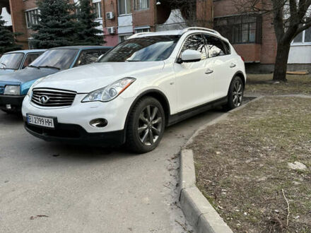 Инфинити EX 35 2008 в Полтаве на Automoto.ua Белый Инфинити EX 35, объемом двигателя 3.5 л и пробегом 145 тыс. км за 9500 $, фото 1 на Automoto.ua