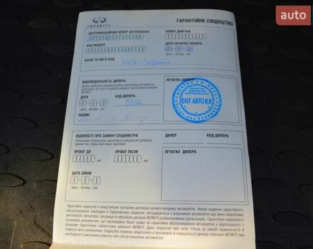 Черный Инфинити EX 35, объемом двигателя 3.5 л и пробегом 210 тыс. км за 10500 $, фото 37 на Automoto.ua