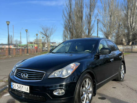 Черный Инфинити EX 35, объемом двигателя 3.5 л и пробегом 123 тыс. км за 8800 $, фото 1 на Automoto.ua