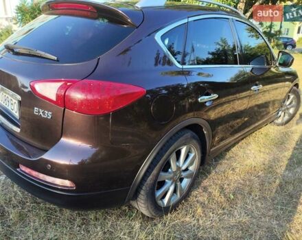 Коричневый Инфинити EX 35, объемом двигателя 3.5 л и пробегом 209 тыс. км за 11000 $, фото 7 на Automoto.ua