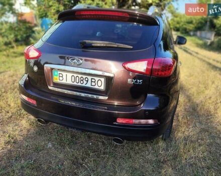 Коричневый Инфинити EX 35, объемом двигателя 3.5 л и пробегом 209 тыс. км за 11000 $, фото 3 на Automoto.ua