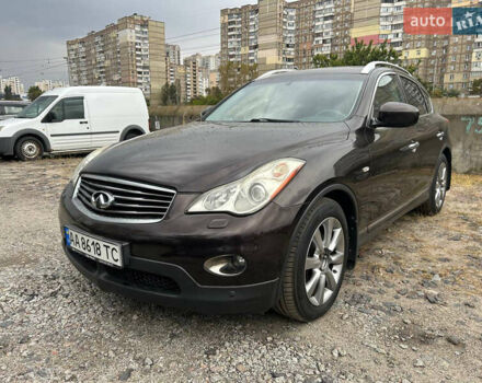 Коричневый Инфинити EX 35, объемом двигателя 3.5 л и пробегом 75 тыс. км за 11900 $, фото 1 на Automoto.ua