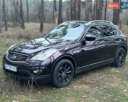 Красный Инфинити EX 35, объемом двигателя 3.5 л и пробегом 165 тыс. км за 11799 $, фото 1 на Automoto.ua