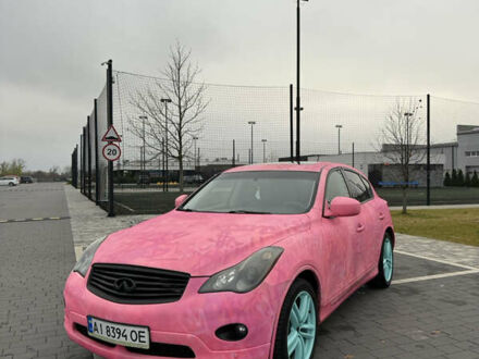 Красный Инфинити EX 35, объемом двигателя 3.5 л и пробегом 186 тыс. км за 10300 $, фото 1 на Automoto.ua