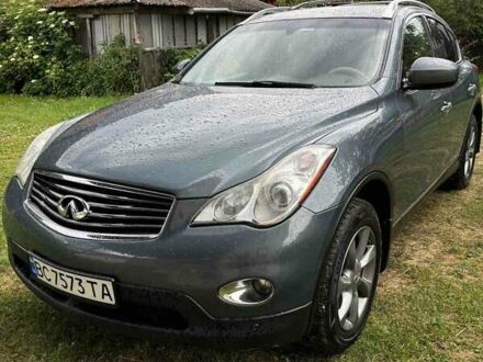 Синий Инфинити EX 35, объемом двигателя 3.5 л и пробегом 150 тыс. км за 9000 $, фото 1 на Automoto.ua