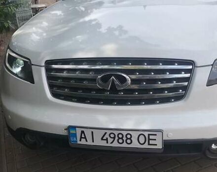 Белый Инфинити FX 35, объемом двигателя 3.5 л и пробегом 420 тыс. км за 6700 $, фото 6 на Automoto.ua