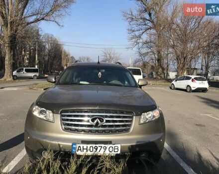Бежевый Инфинити FX 35, объемом двигателя 3.5 л и пробегом 190 тыс. км за 7500 $, фото 14 на Automoto.ua