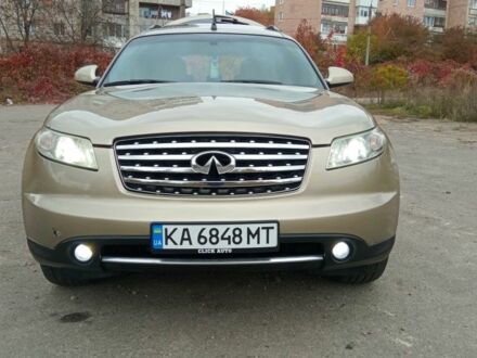 Бежевый Инфинити FX 35, объемом двигателя 3.5 л и пробегом 252 тыс. км за 6850 $, фото 1 на Automoto.ua