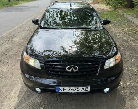 Черный Инфинити FX 35, объемом двигателя 3.5 л и пробегом 209 тыс. км за 8700 $, фото 4 на Automoto.ua
