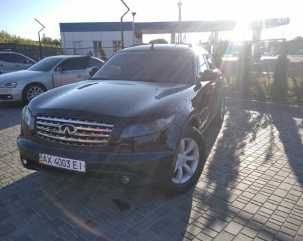 Черный Инфинити FX 35, объемом двигателя 3.5 л и пробегом 320 тыс. км за 8500 $, фото 12 на Automoto.ua