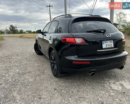 Черный Инфинити FX 35, объемом двигателя 3.5 л и пробегом 188 тыс. км за 7800 $, фото 6 на Automoto.ua