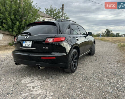Черный Инфинити FX 35, объемом двигателя 3.5 л и пробегом 188 тыс. км за 7800 $, фото 3 на Automoto.ua