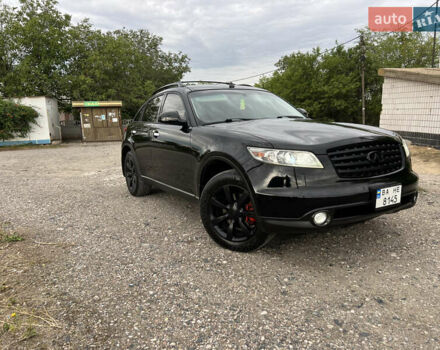 Черный Инфинити FX 35, объемом двигателя 3.5 л и пробегом 188 тыс. км за 7800 $, фото 1 на Automoto.ua