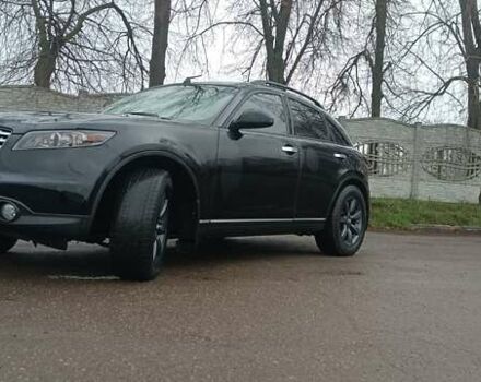 Черный Инфинити FX 35, объемом двигателя 3.5 л и пробегом 217 тыс. км за 7500 $, фото 7 на Automoto.ua