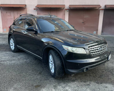 Черный Инфинити FX 35, объемом двигателя 3.5 л и пробегом 320 тыс. км за 8000 $, фото 3 на Automoto.ua
