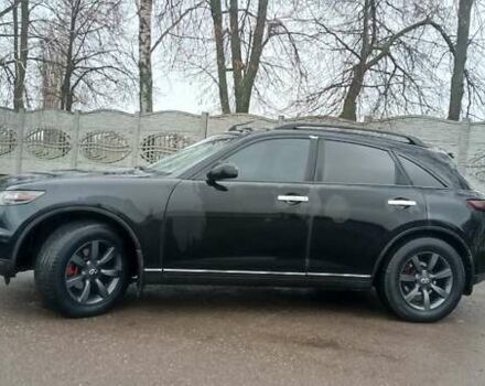 Черный Инфинити FX 35, объемом двигателя 3.5 л и пробегом 217 тыс. км за 7500 $, фото 6 на Automoto.ua