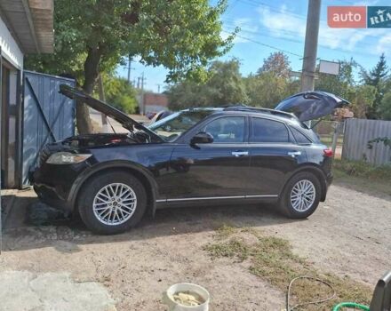 Черный Инфинити FX 35, объемом двигателя 3.5 л и пробегом 310 тыс. км за 8700 $, фото 5 на Automoto.ua