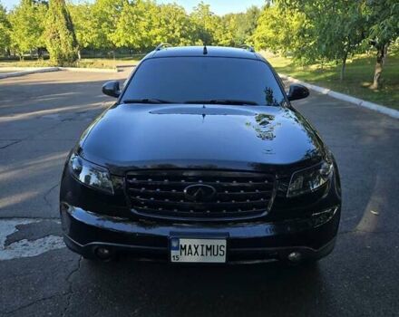 Черный Инфинити FX 35, объемом двигателя 3.5 л и пробегом 230 тыс. км за 10000 $, фото 9 на Automoto.ua