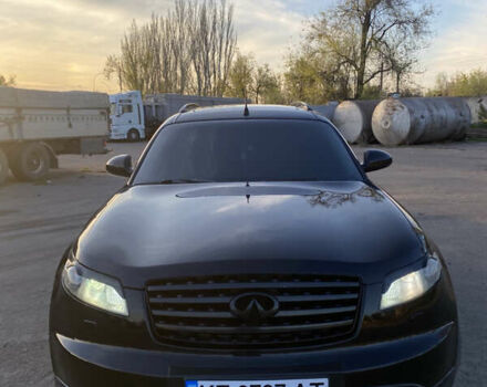 Черный Инфинити FX 35, объемом двигателя 3.5 л и пробегом 220 тыс. км за 9500 $, фото 4 на Automoto.ua