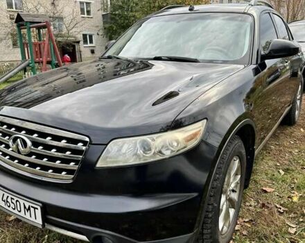 Черный Инфинити FX 35, объемом двигателя 3.5 л и пробегом 180 тыс. км за 9000 $, фото 5 на Automoto.ua