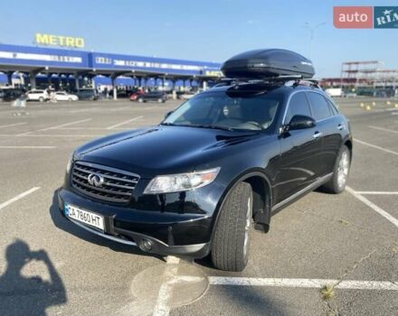 Черный Инфинити FX 35, объемом двигателя 3.5 л и пробегом 190 тыс. км за 9300 $, фото 2 на Automoto.ua