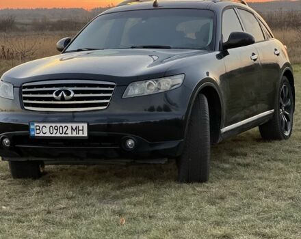 Черный Инфинити FX 35, объемом двигателя 3.5 л и пробегом 234 тыс. км за 10300 $, фото 4 на Automoto.ua