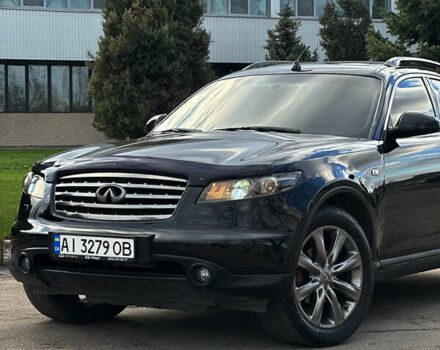 Черный Инфинити FX 35, объемом двигателя 3.5 л и пробегом 196 тыс. км за 9800 $, фото 2 на Automoto.ua