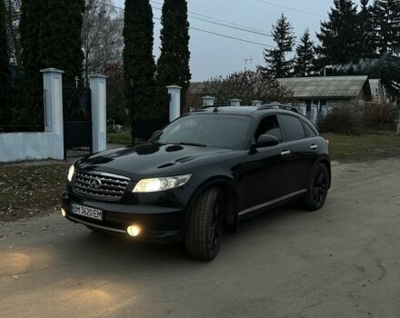 Черный Инфинити FX 35, объемом двигателя 3.5 л и пробегом 220 тыс. км за 11500 $, фото 7 на Automoto.ua