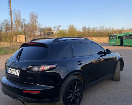 Черный Инфинити FX 35, объемом двигателя 3.5 л и пробегом 220 тыс. км за 9500 $, фото 2 на Automoto.ua