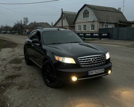 Черный Инфинити FX 35, объемом двигателя 3.5 л и пробегом 220 тыс. км за 11500 $, фото 1 на Automoto.ua