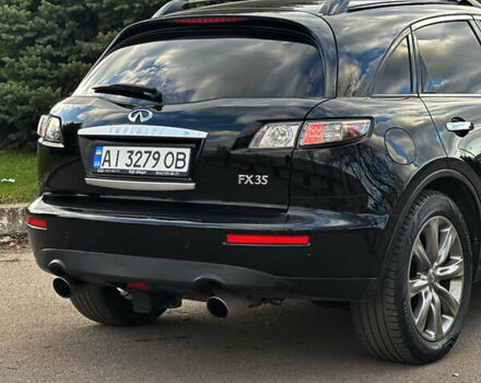 Черный Инфинити FX 35, объемом двигателя 3.5 л и пробегом 196 тыс. км за 9800 $, фото 7 на Automoto.ua