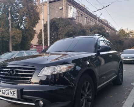 Черный Инфинити FX 35, объемом двигателя 3.5 л и пробегом 235 тыс. км за 8500 $, фото 7 на Automoto.ua
