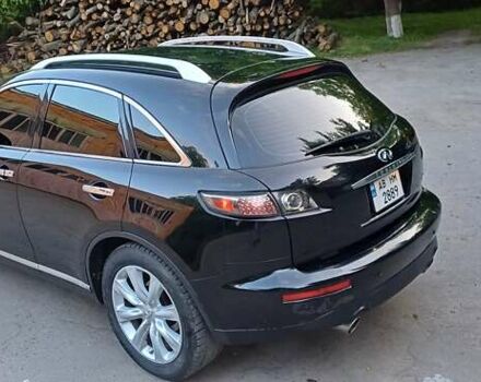 Черный Инфинити FX 35, объемом двигателя 3.5 л и пробегом 201 тыс. км за 11850 $, фото 4 на Automoto.ua