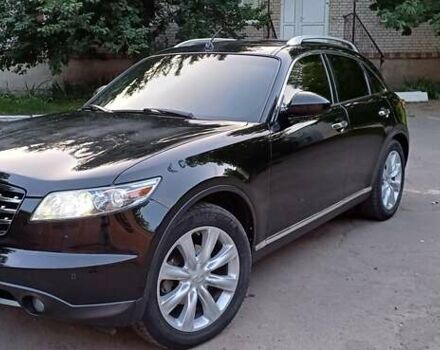 Черный Инфинити FX 35, объемом двигателя 3.5 л и пробегом 201 тыс. км за 11850 $, фото 1 на Automoto.ua