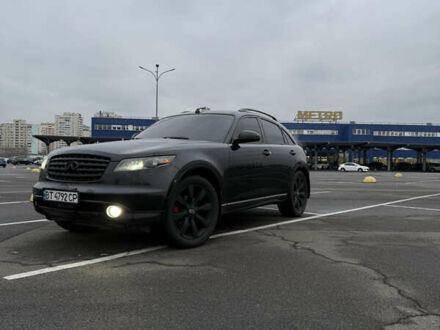 Черный Инфинити FX 35, объемом двигателя 3.5 л и пробегом 202 тыс. км за 10200 $, фото 1 на Automoto.ua