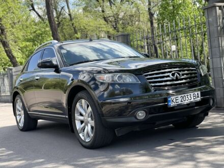 Інфініті FX 35 2005 у Кам'янське (Дніпродзержинськ) на Automoto.ua Чорний Інфініті FX 35, об'ємом двигуна 3.5 л та пробігом 176 тис. км за 7700 $, фото 1 на Automoto.ua