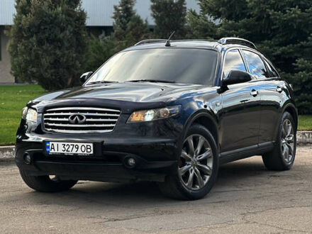 Черный Инфинити FX 35, объемом двигателя 3.5 л и пробегом 196 тыс. км за 9800 $, фото 1 на Automoto.ua
