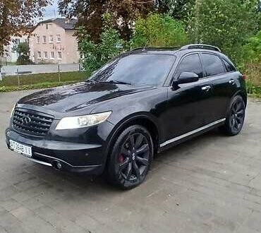 Чорний Інфініті FX 35, об'ємом двигуна 3.5 л та пробігом 147 тис. км за 7200 $, фото 1 на Automoto.ua