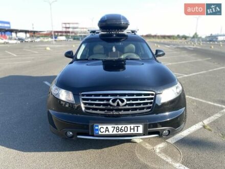 Черный Инфинити FX 35, объемом двигателя 3.5 л и пробегом 190 тыс. км за 9300 $, фото 1 на Automoto.ua