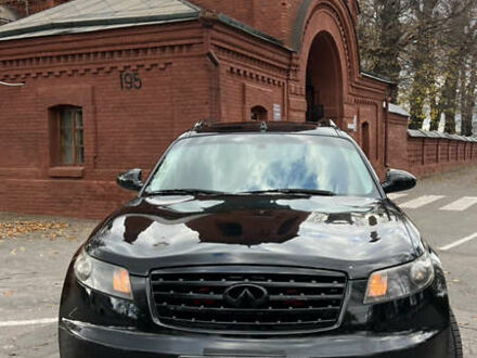 Черный Инфинити FX 35, объемом двигателя 3.5 л и пробегом 230 тыс. км за 7999 $, фото 1 на Automoto.ua