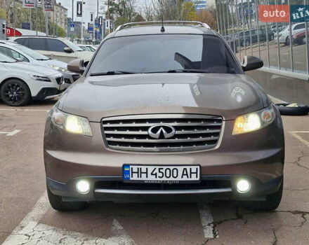 Коричневый Инфинити FX 35, объемом двигателя 3.5 л и пробегом 158 тыс. км за 8500 $, фото 1 на Automoto.ua