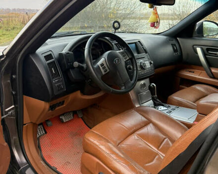 Коричневый Инфинити FX 35, объемом двигателя 3.5 л и пробегом 240 тыс. км за 9500 $, фото 10 на Automoto.ua